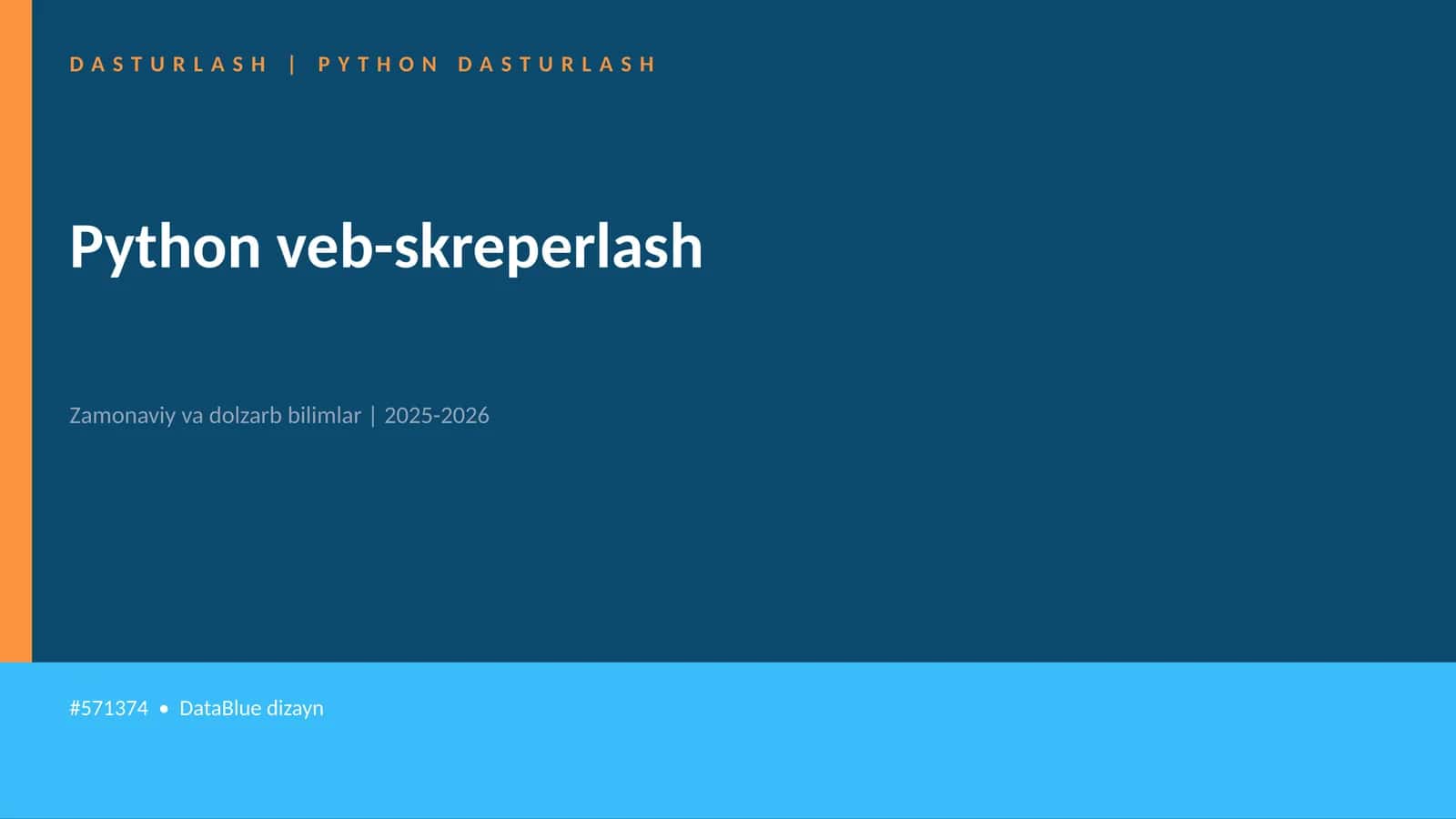 Python veb-skreperlash 1