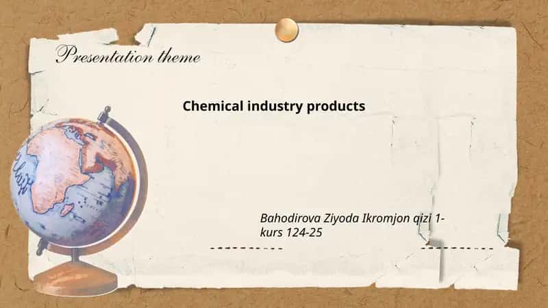 Basic petrochemicals 1