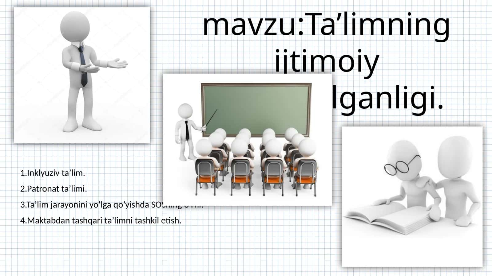 Ta'limning ijtimoiy yo'naltirilganligi 1