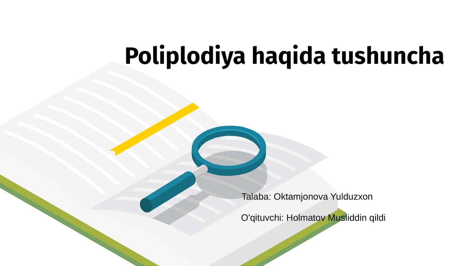 Poliplodiya haqida tushuncha 1