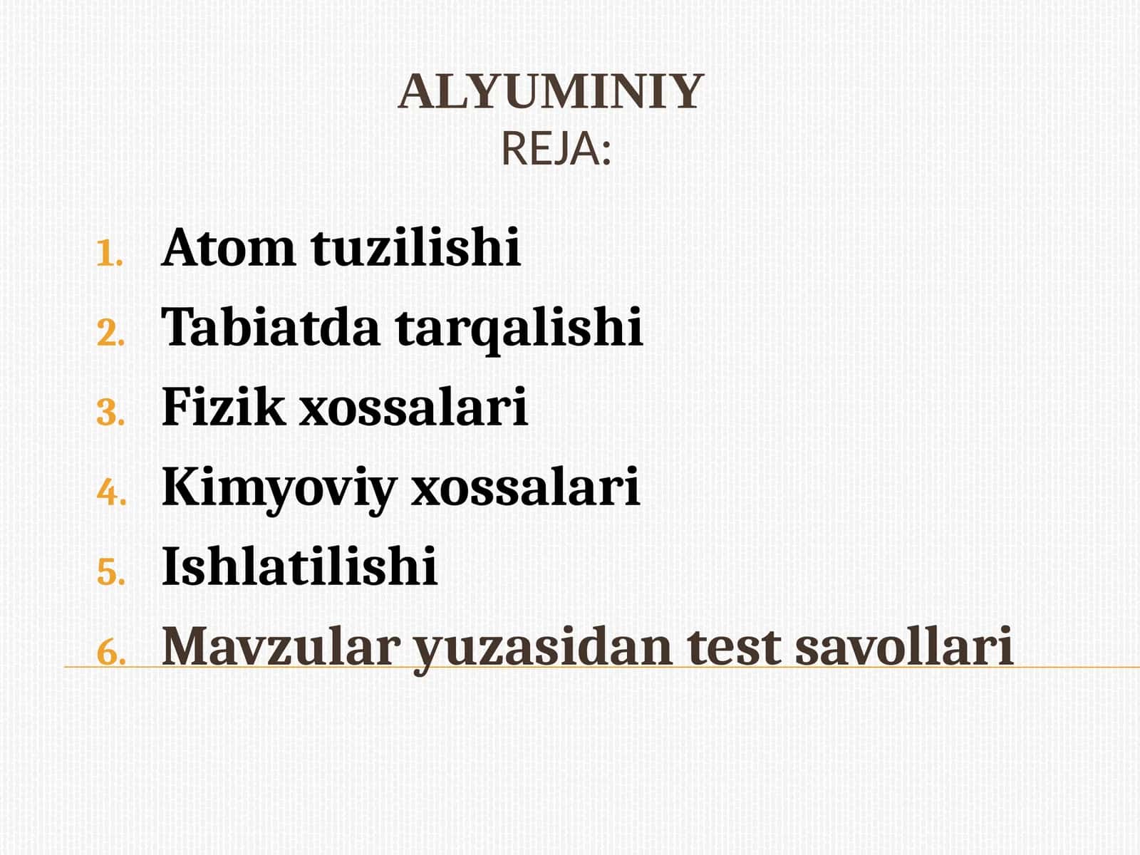 Alyuminiy 1