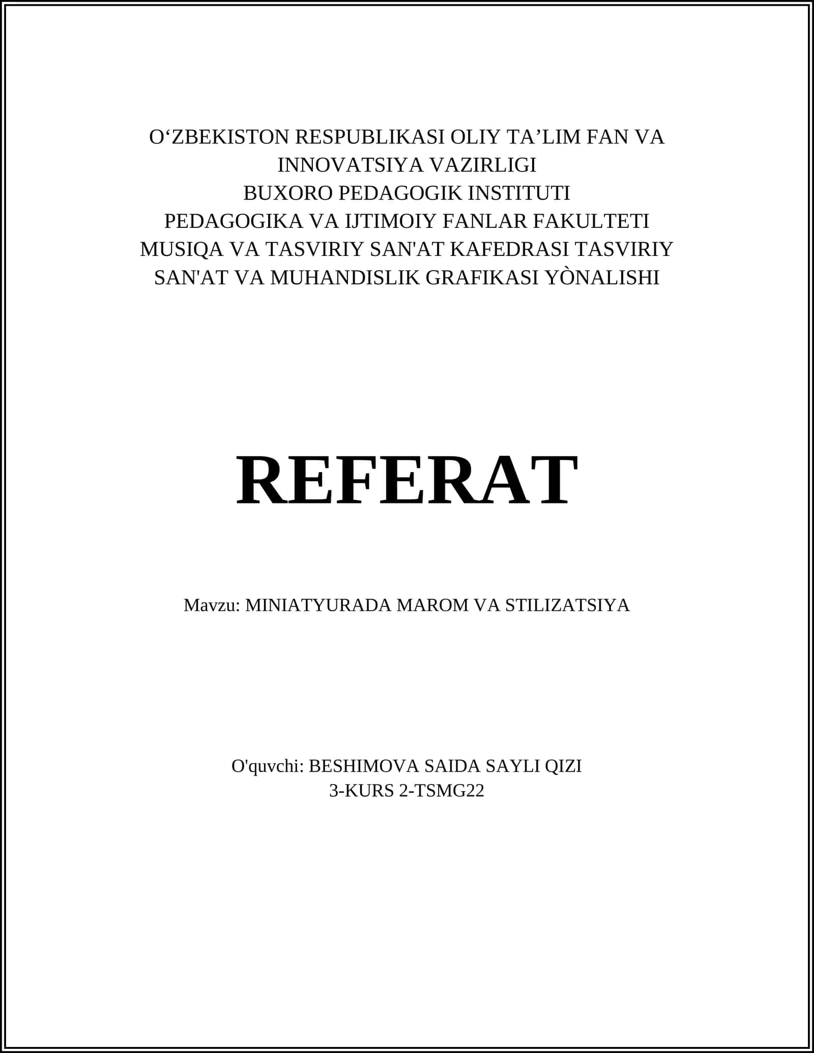 MINIATYURADA MAROM VA STILIZATSIYA 1