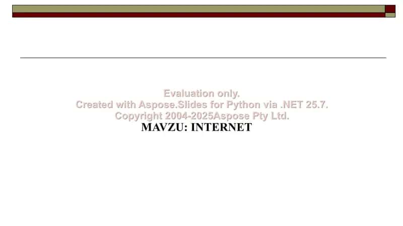 Internet haqida taqdimot 1