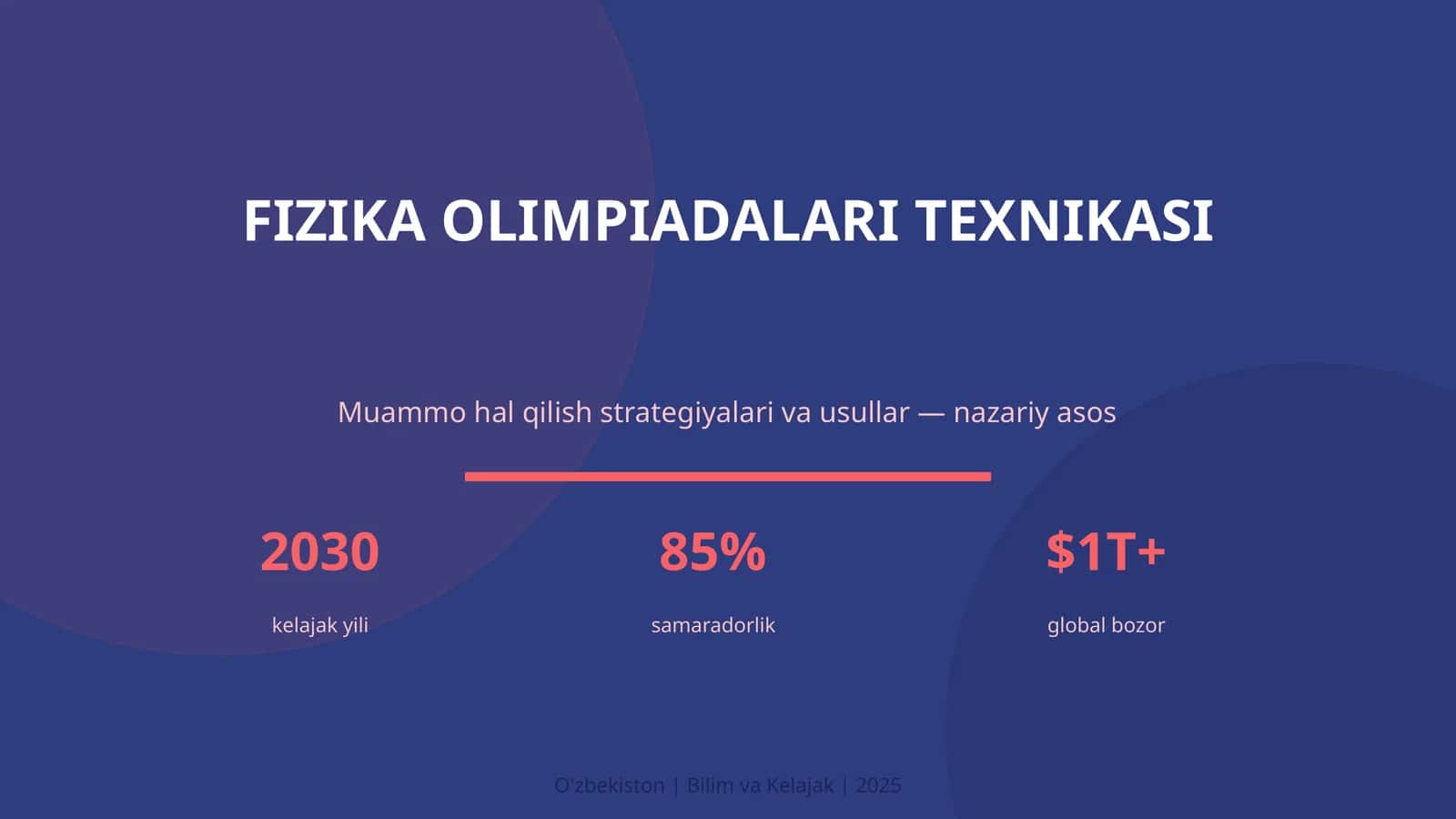 FIZIKA OLIMPIADALARI TEXNIKASI 1