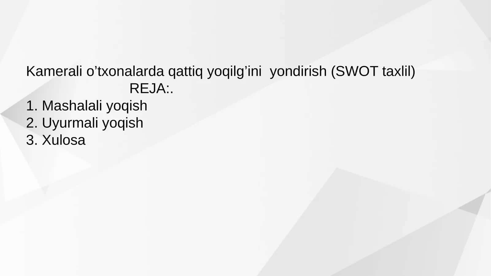 Kamerali o‘txonalar 1