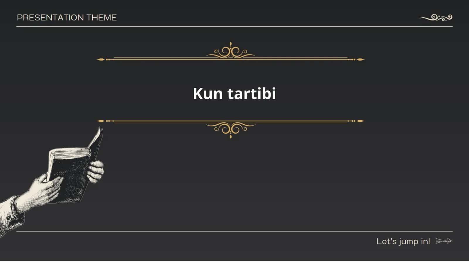 Kun tartibi Abdurahmonova Go'zal 1