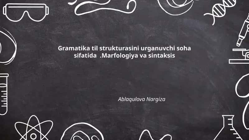 Gramatika til strukturasi 1
