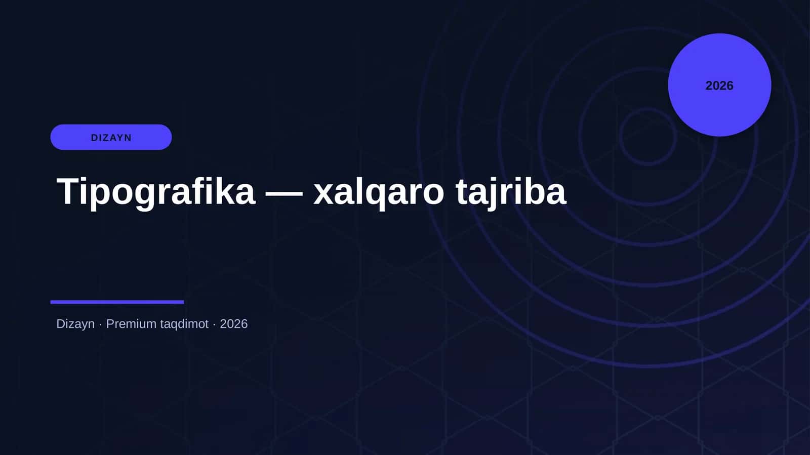 Tipografika - xalqaro tajriba 1