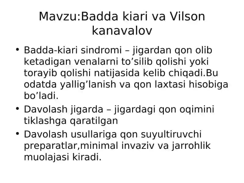 :Badda kiari va Vilson kanavalov