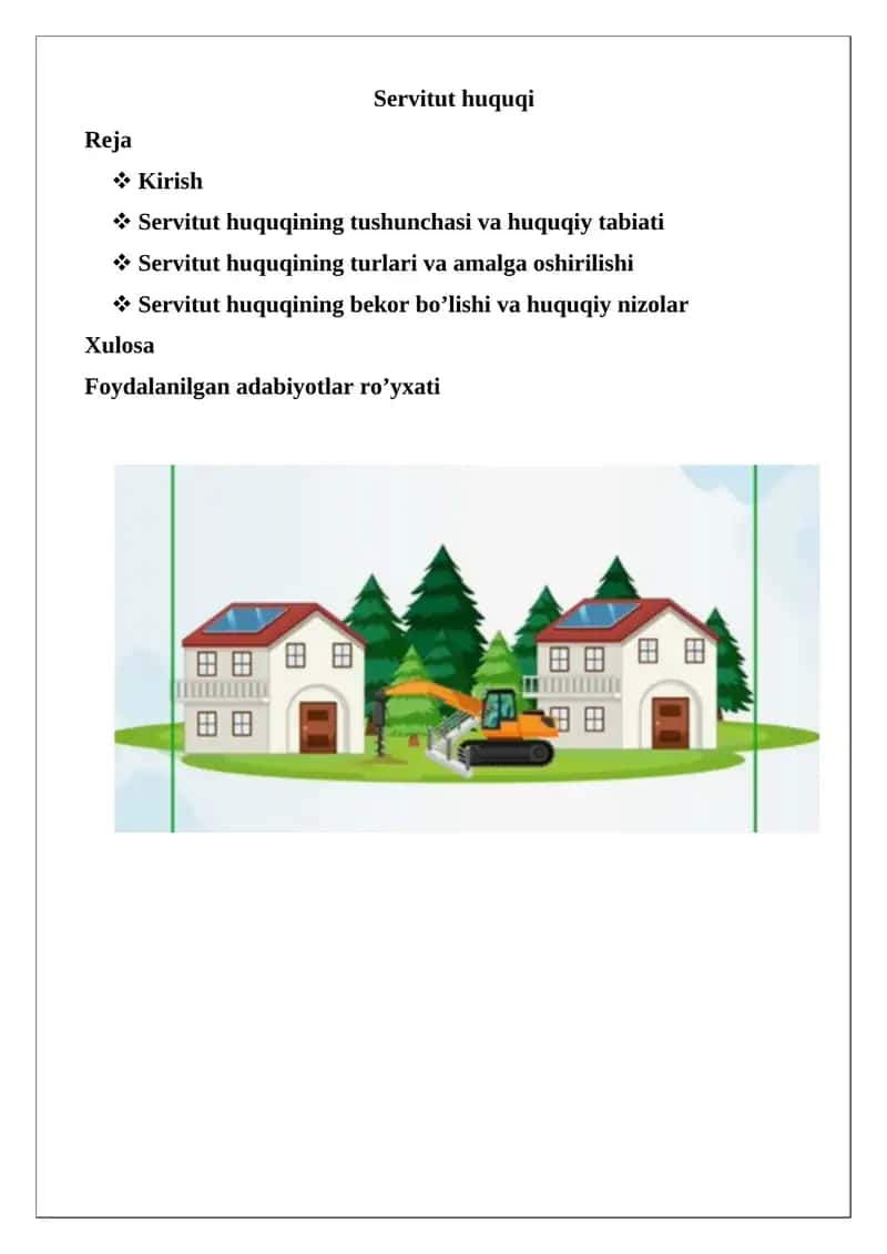 Servitut huquqi 1
