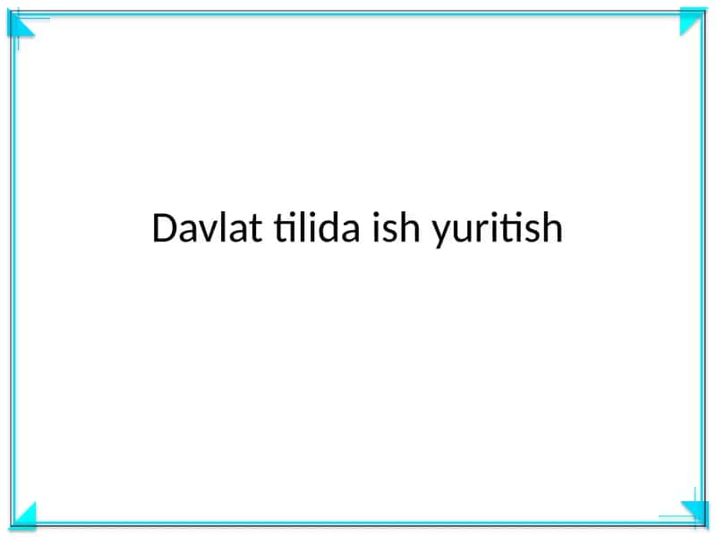 Davlattilidaishyuritish 1