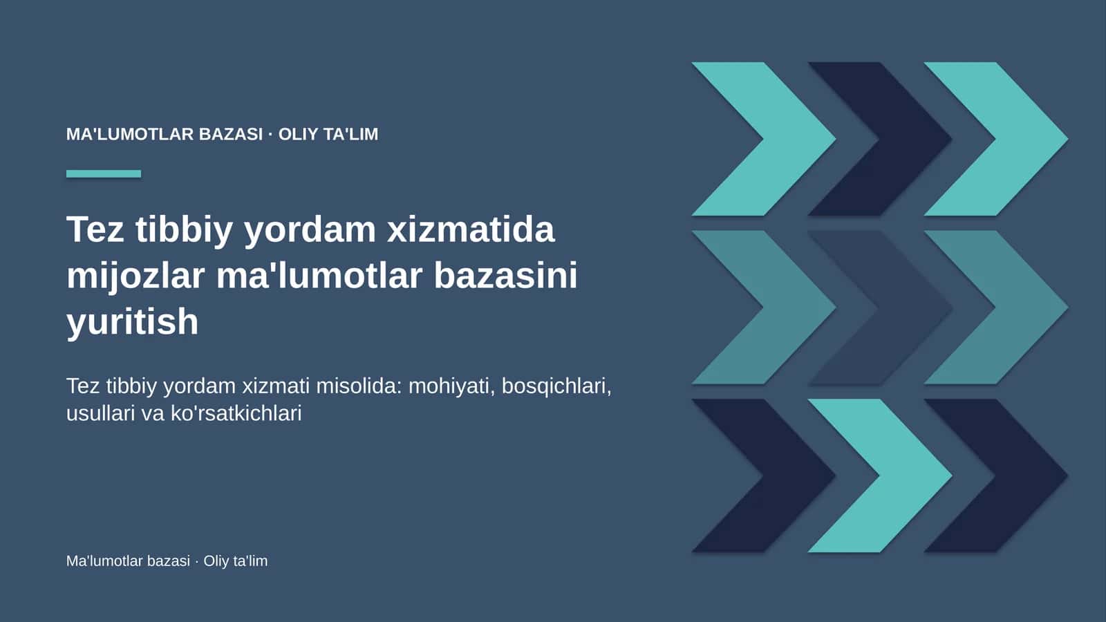tez tibbiy yordam xizmatida mijozlar ma'lumotlar bazasini yuritish 3096 1
