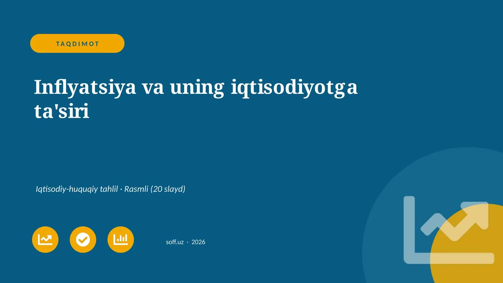 Inflyatsiya va uning iqtisodiyotga ta'siri 1