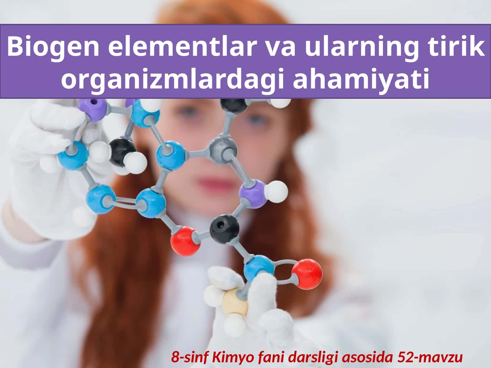 Biogenelementlar va ularning tirikorganizmlardagi ahamiyati 1