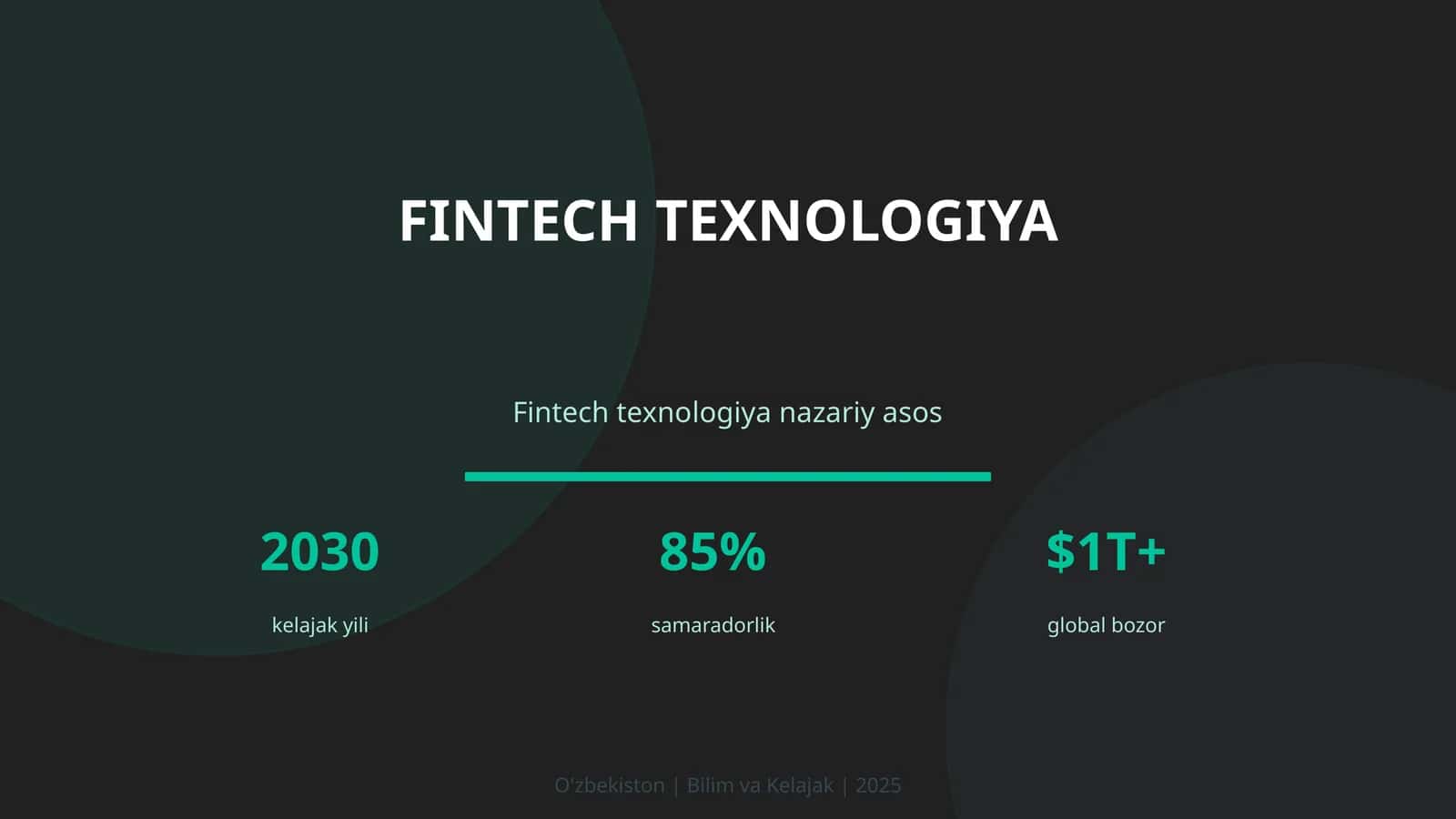 Fintech texnologiya 1