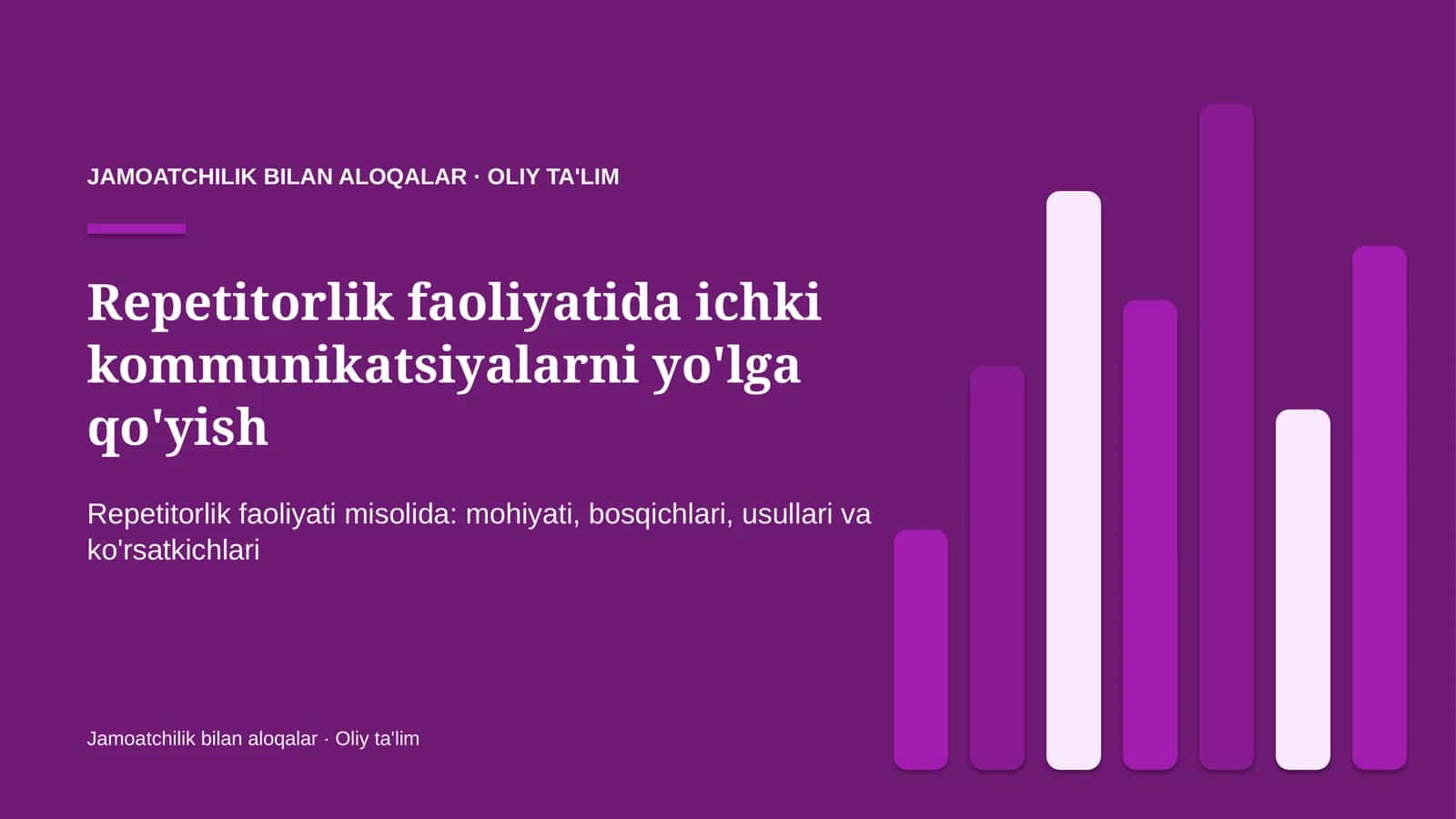 repetitorlik faoliyatida ichki kommunikatsiyalarni yo'lga qo'yish 3209 1