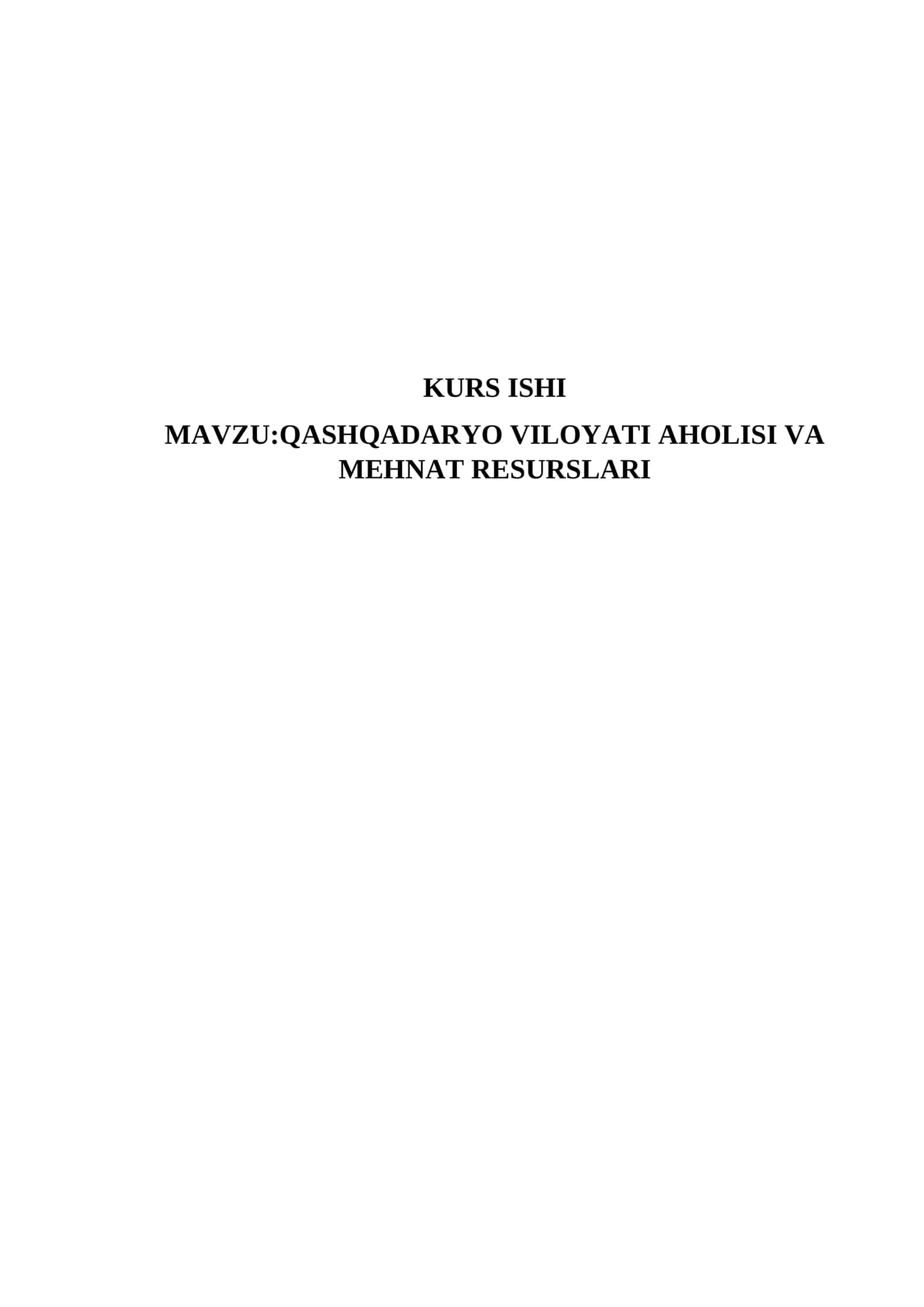 qashqadaryo viloyati aholisi va mehnat resurslari 1