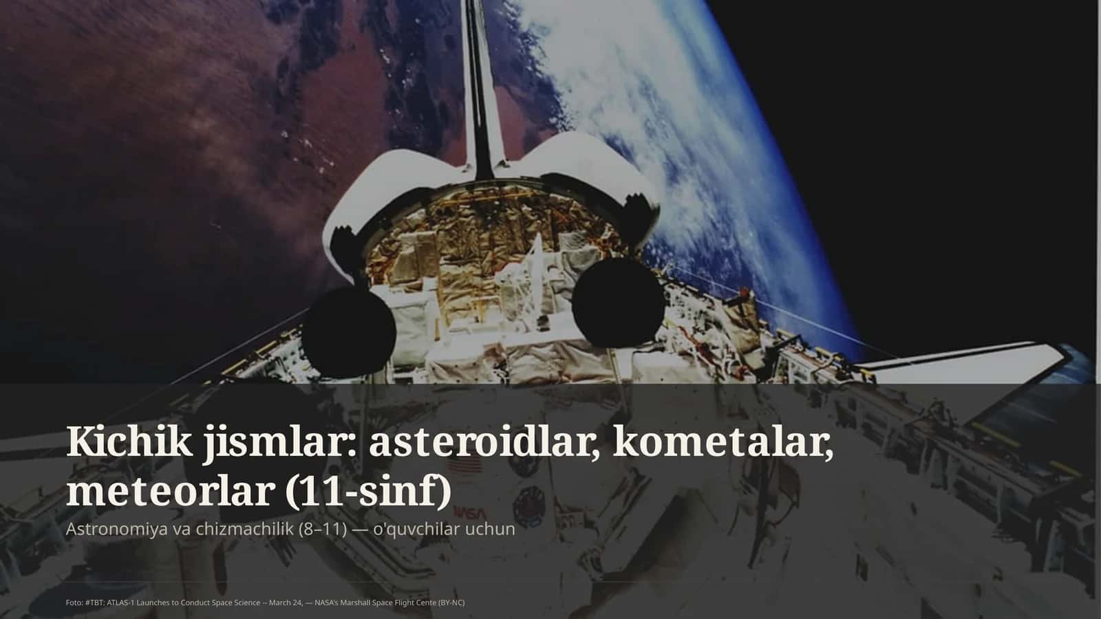 Astronomiya va chizmachilik (8-11) 1