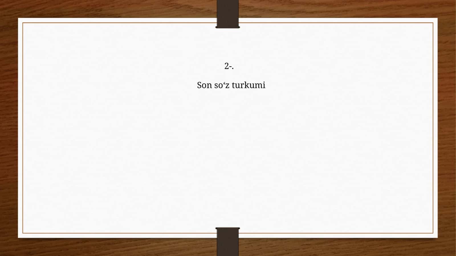 Son so‘z turkumi 1