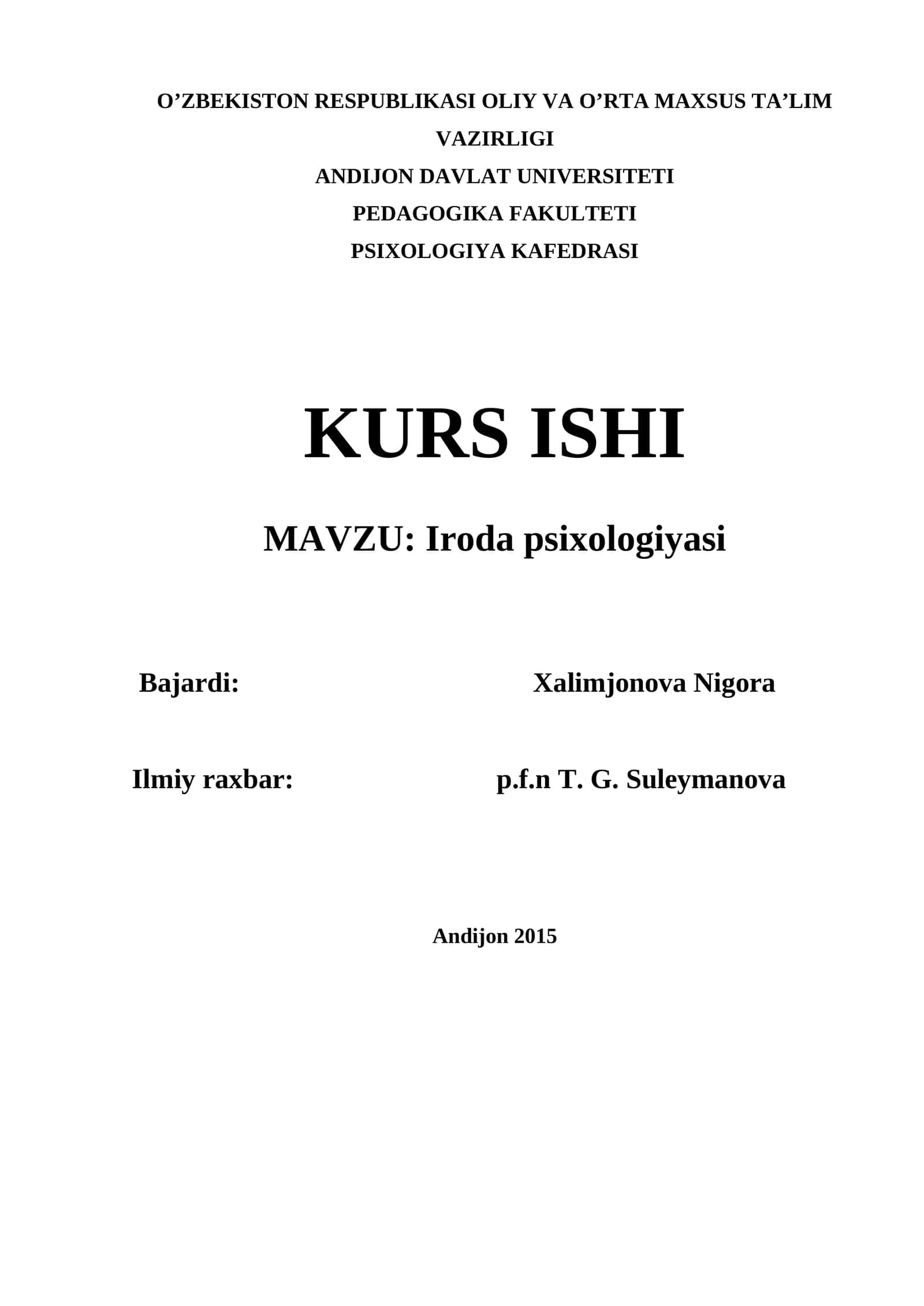 Iroda psixologiyasi 1