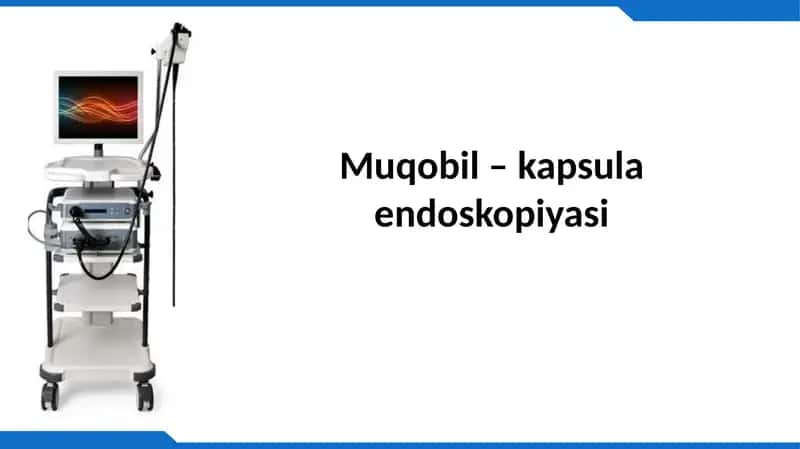 Muqobil – kapsula endoskopiyasi 1