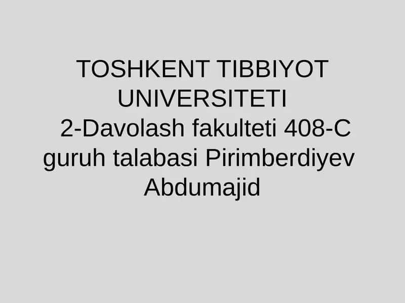 ПУФАКЛИ ДЕРМАТОЗЛАР 1
