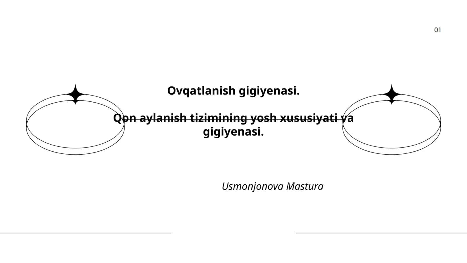 Ovqatlanish gigiyenasi 1