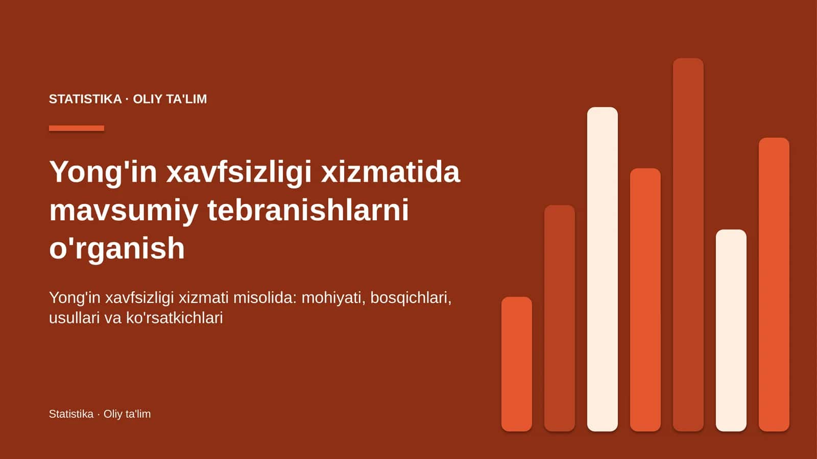 yong'in xavfsizligi xizmatida mavsumiy tebranishlarni o'rganish 2238 1