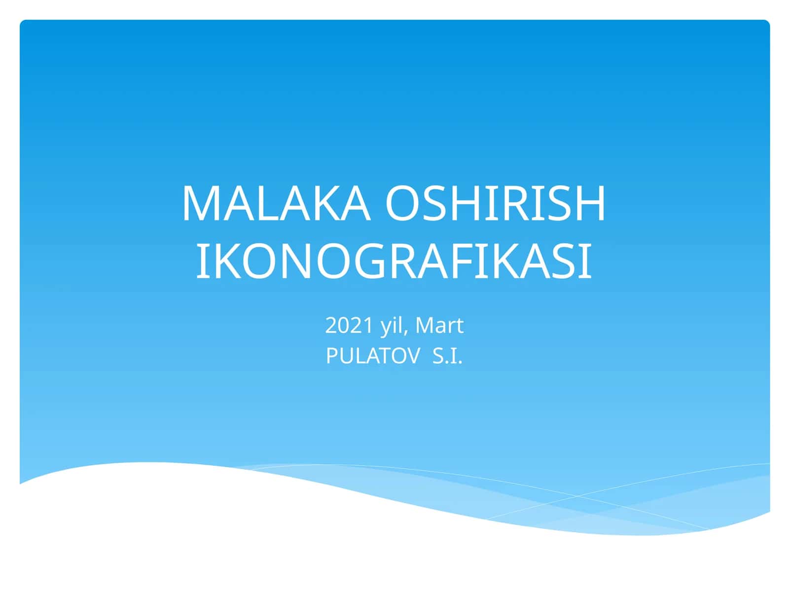 MALAKA OSHIRISH IKONOGRAFIKASI 1