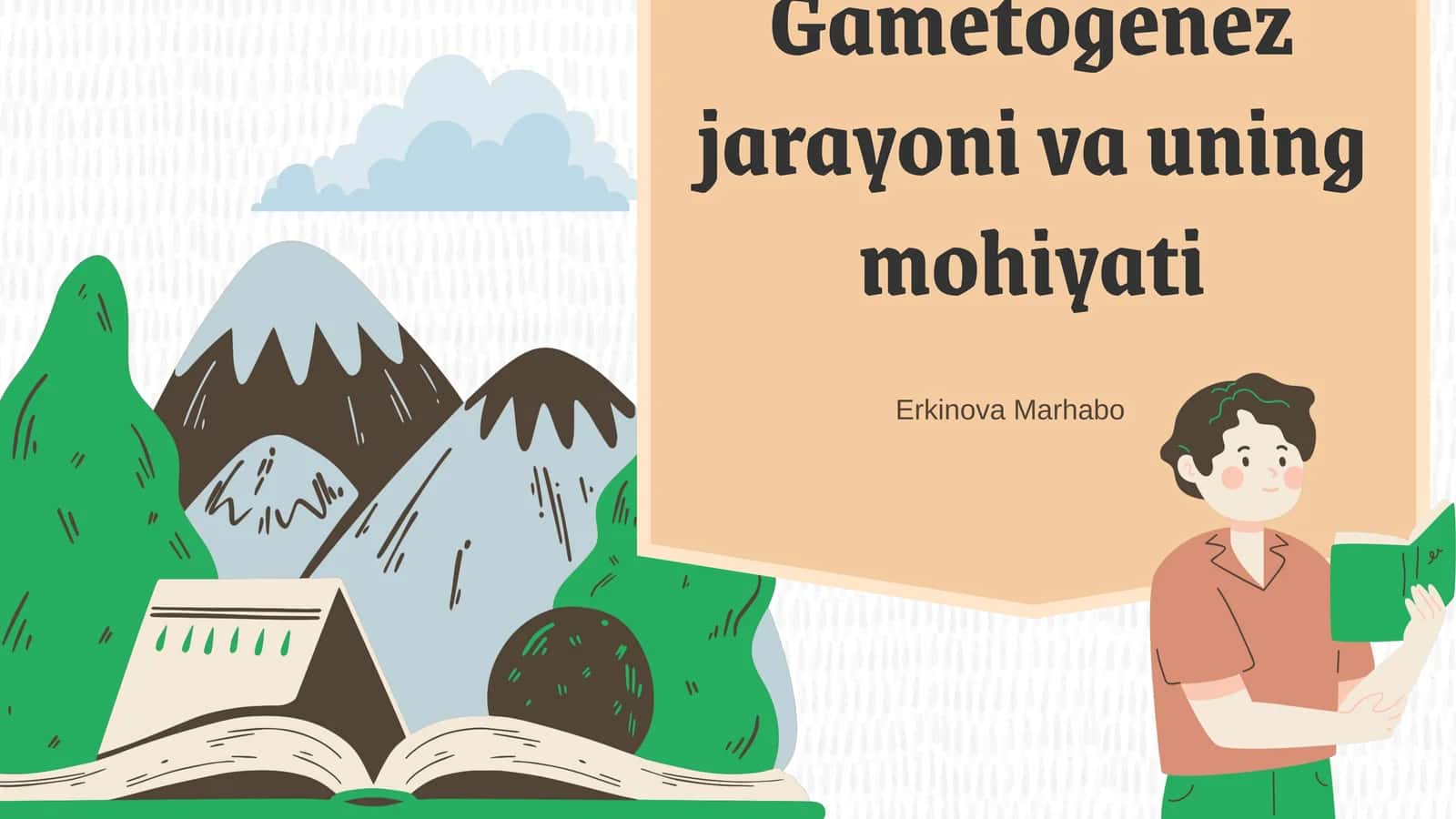 Gametogenez jarayoni va uning mohiyati 1
