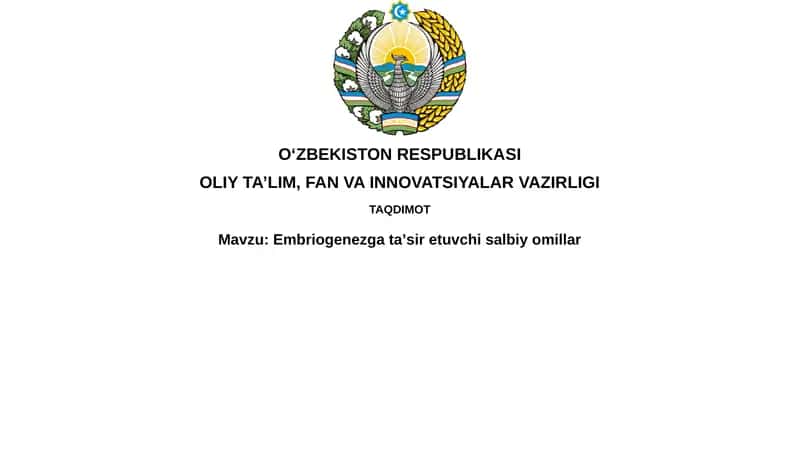Embriogenezgataʼsiretuvchisalbiyomillar 1