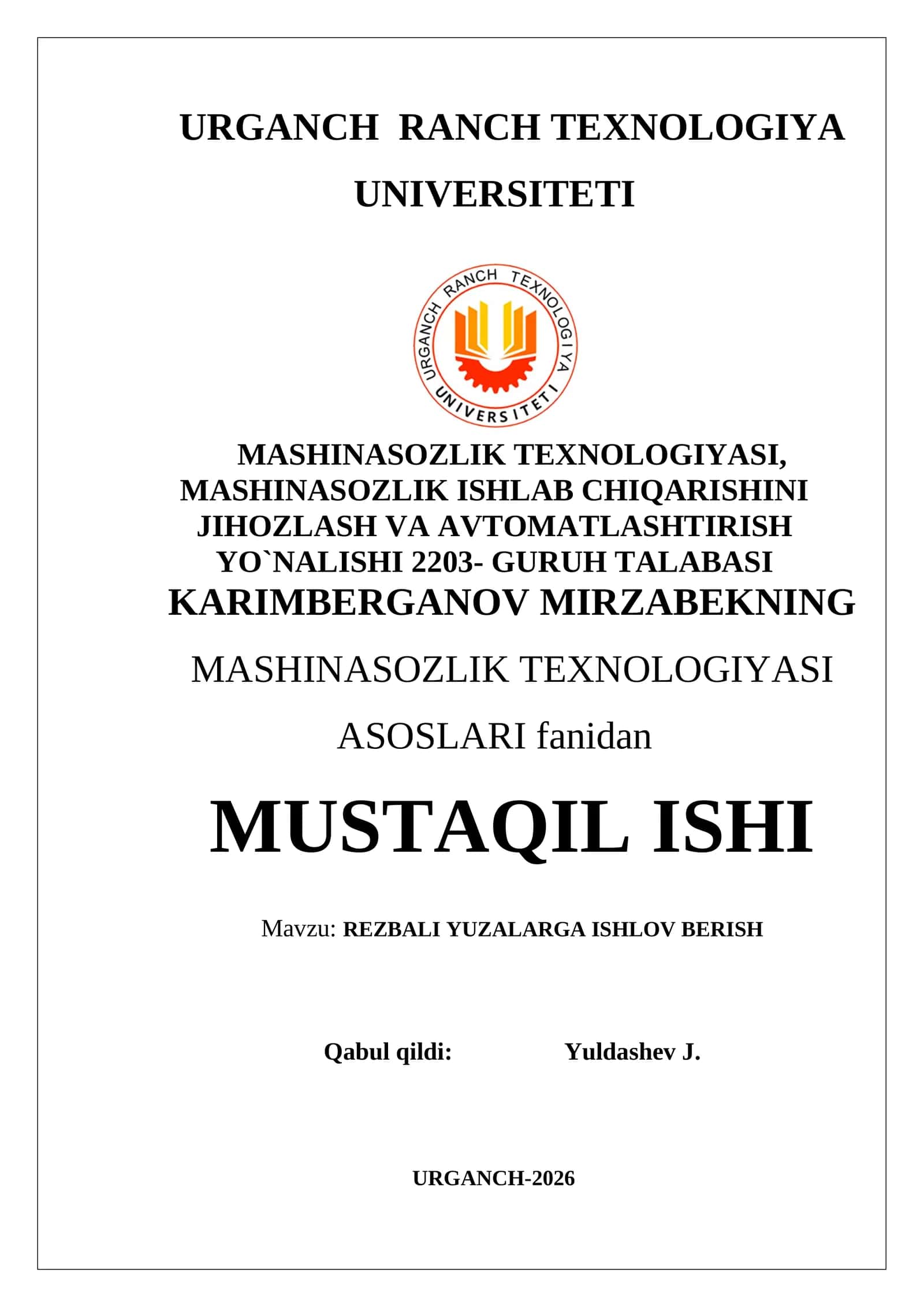 REZBALI YUZALARGA ISHLOV BERISH 1