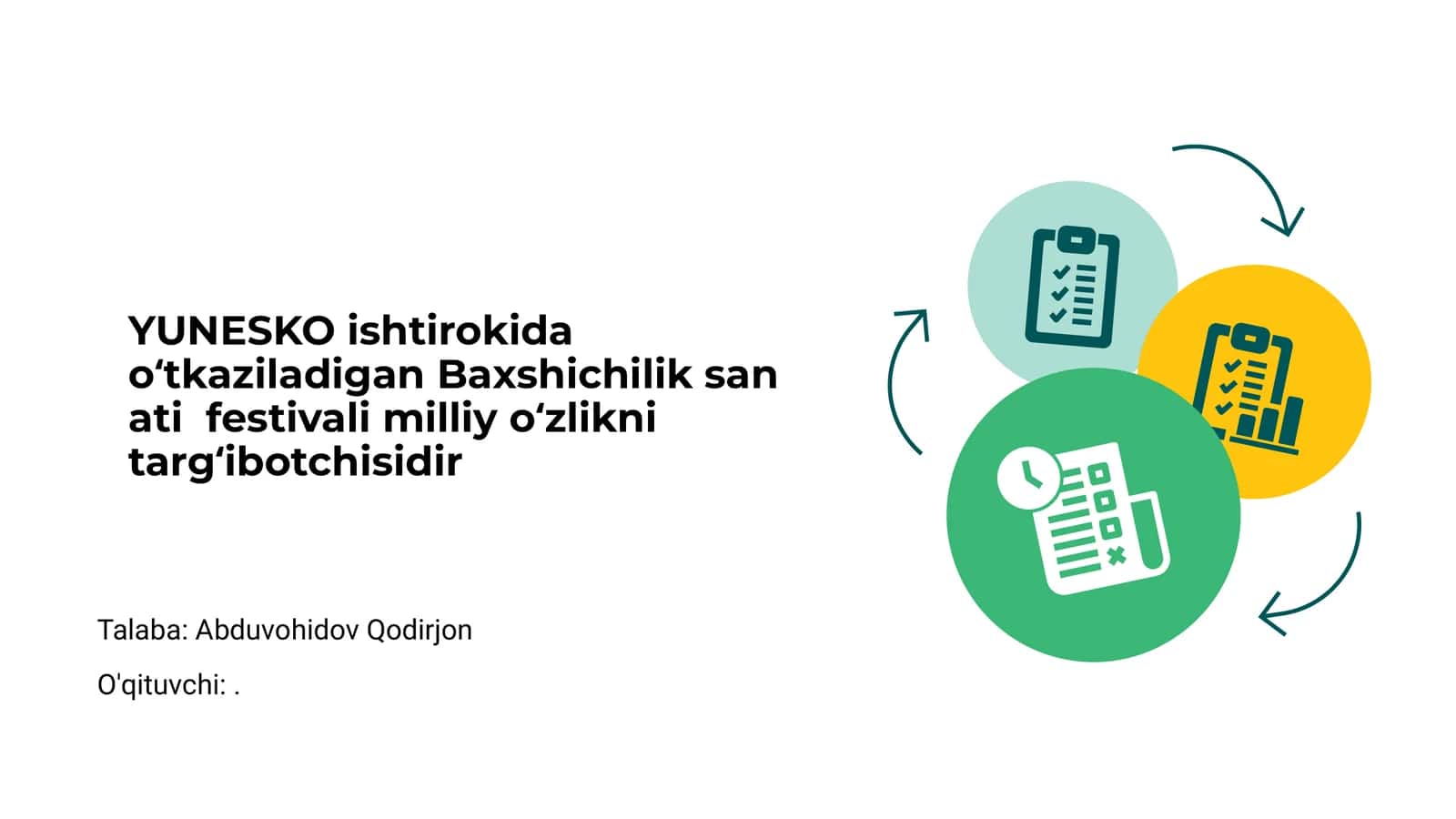 Baxshichilik San'ati Festivali 1