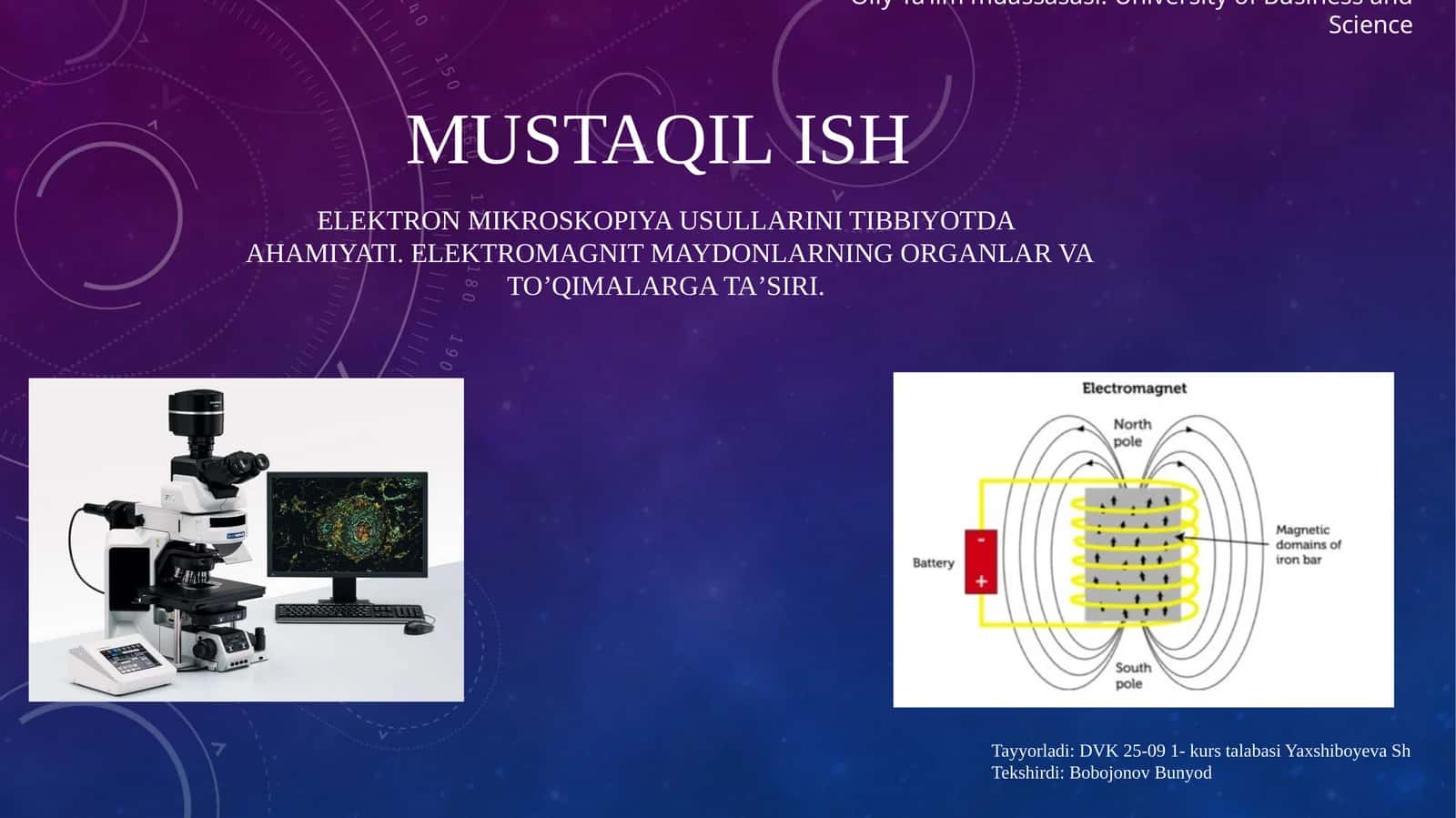 Elektron mikroskopiya usullarining tibbiyotdagi ahamiyati 1