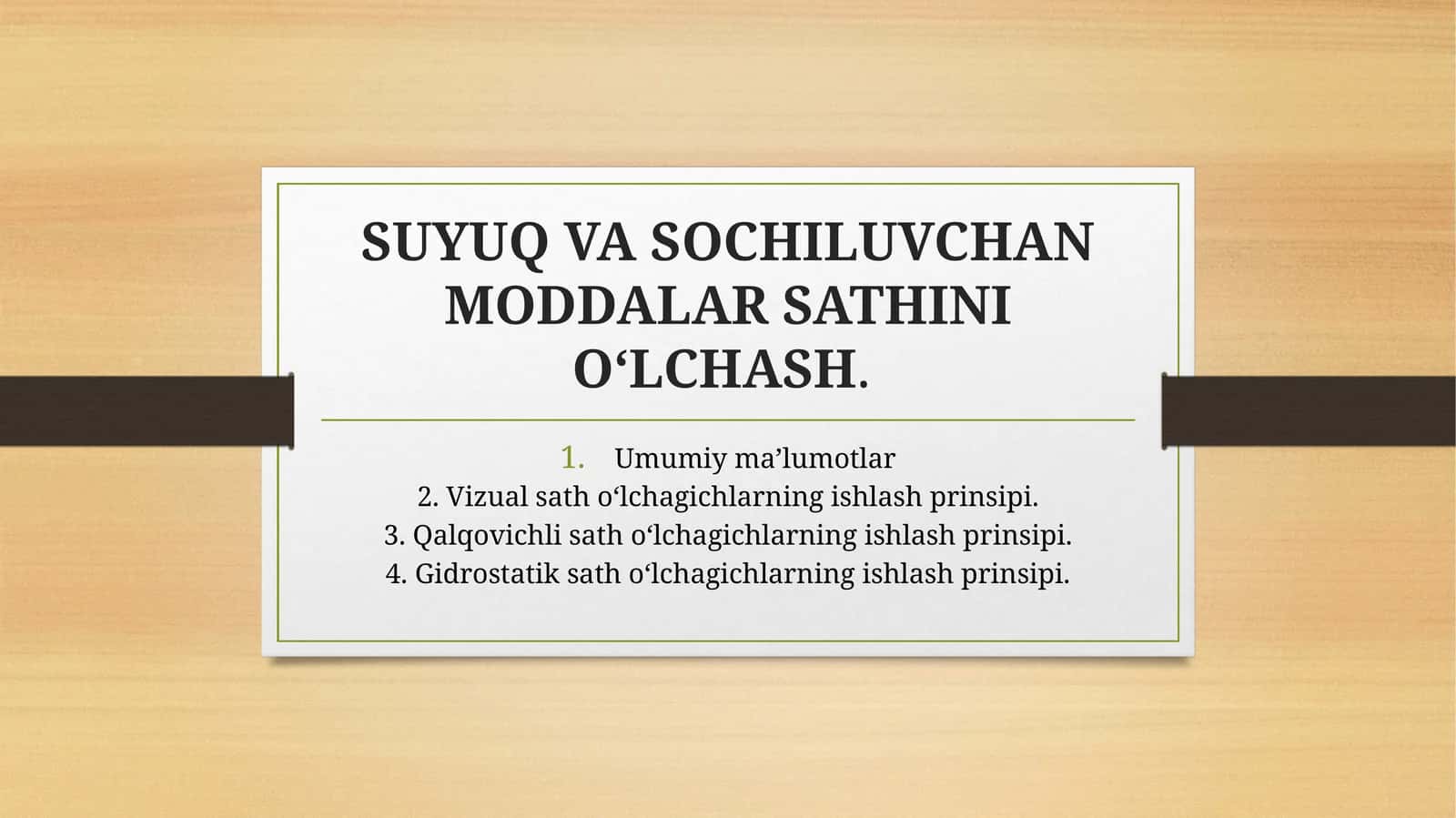 Sath o‘lchagichlar 1