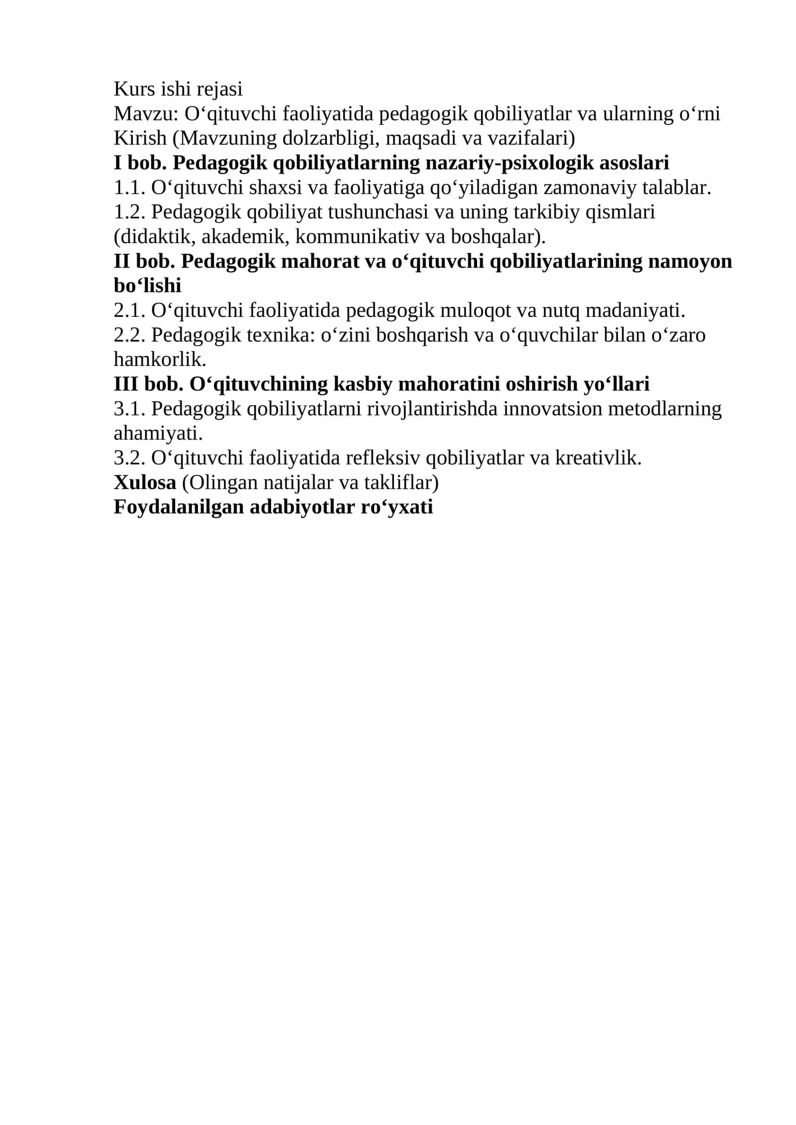 Oʻqituvchi faoliyatida pedagogik qobiliyatlar va ularning turlari 1