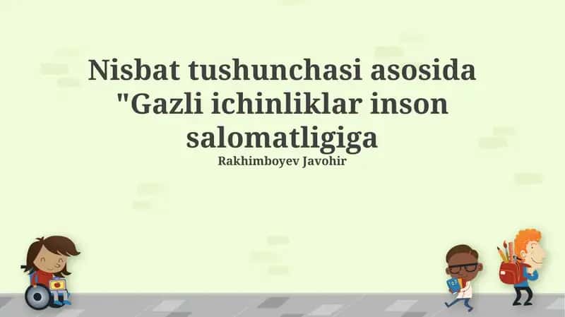 Gazli Ichimliklar Inson Salomatligiga 1