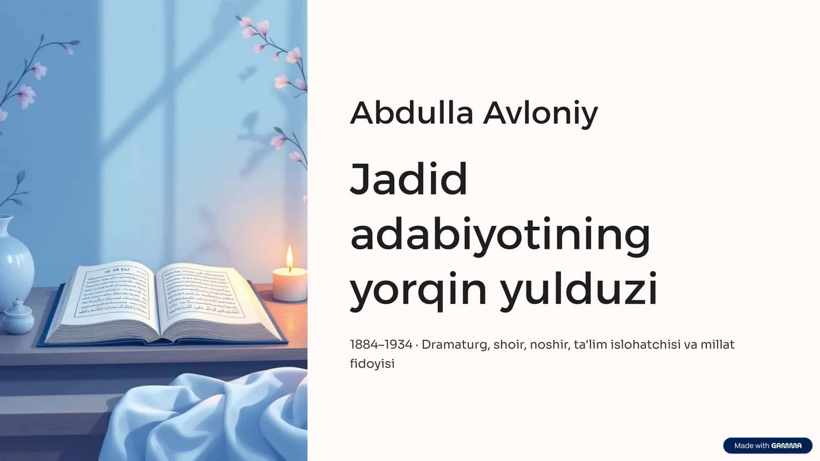Abdulla Avloniy 1