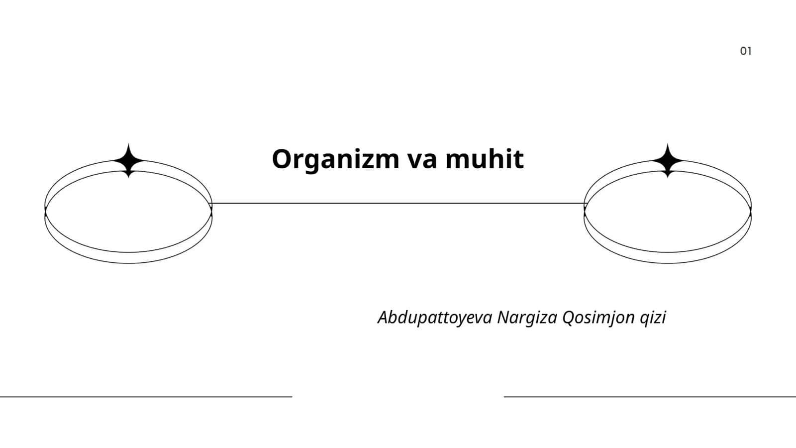 Organizm va muhit 1