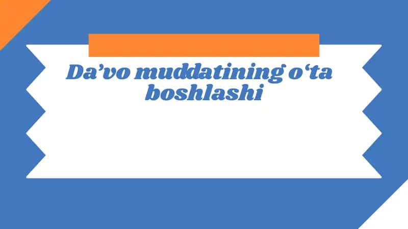 Da’vo muddati 1