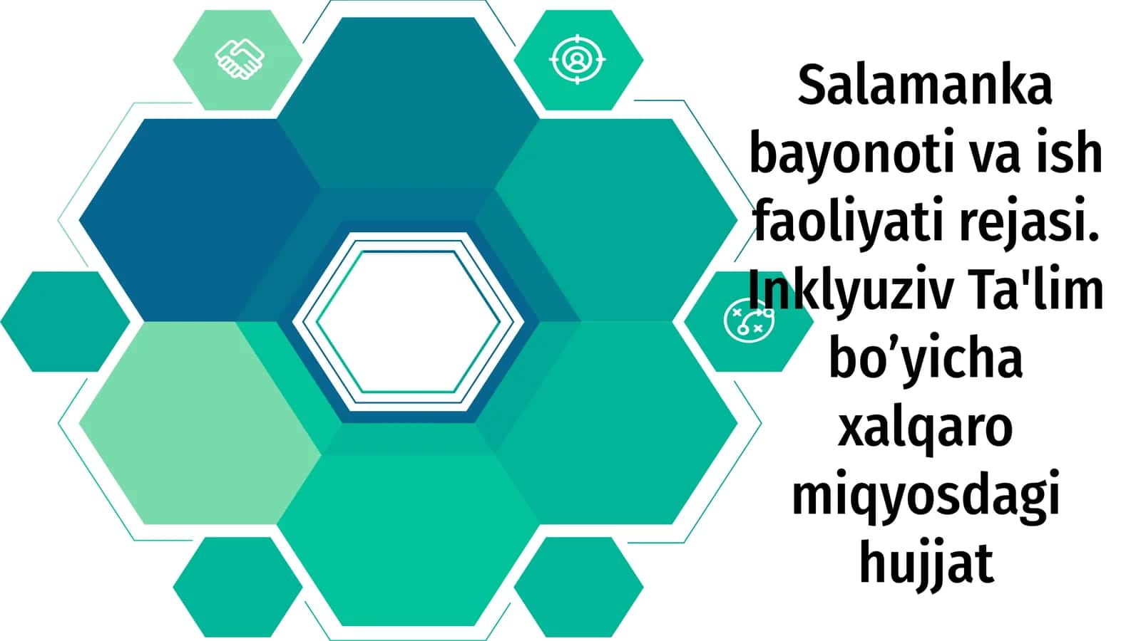 Salamanka bayonoti va ish faoliyati rejasi 1