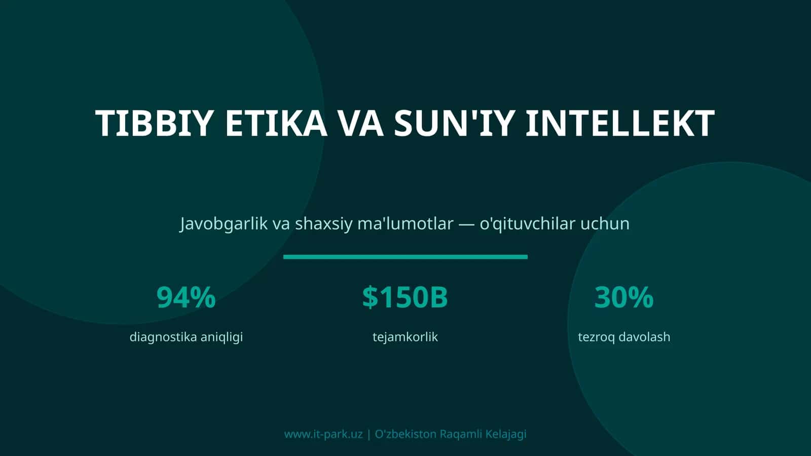 Tibbiy etika va sun'iy intellekt 1