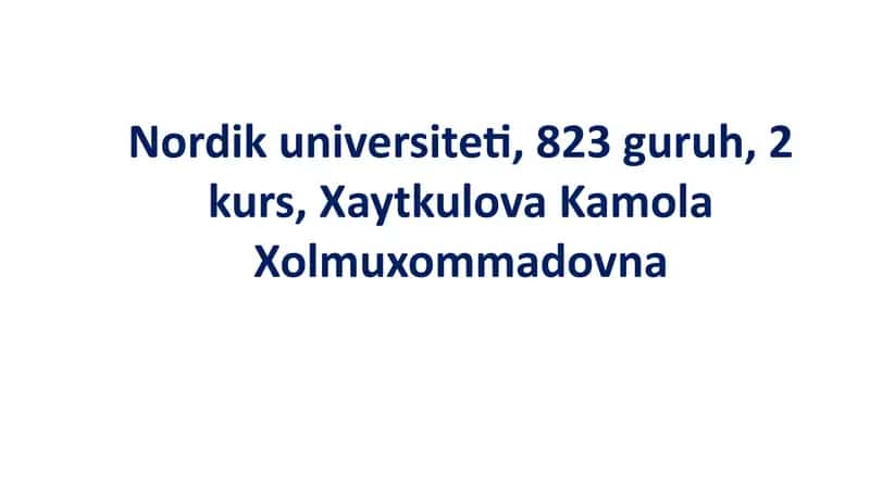 Bola Shaxsiga Yo'naltirilgan Model: Ustuvorlik va Tamoyillar 1