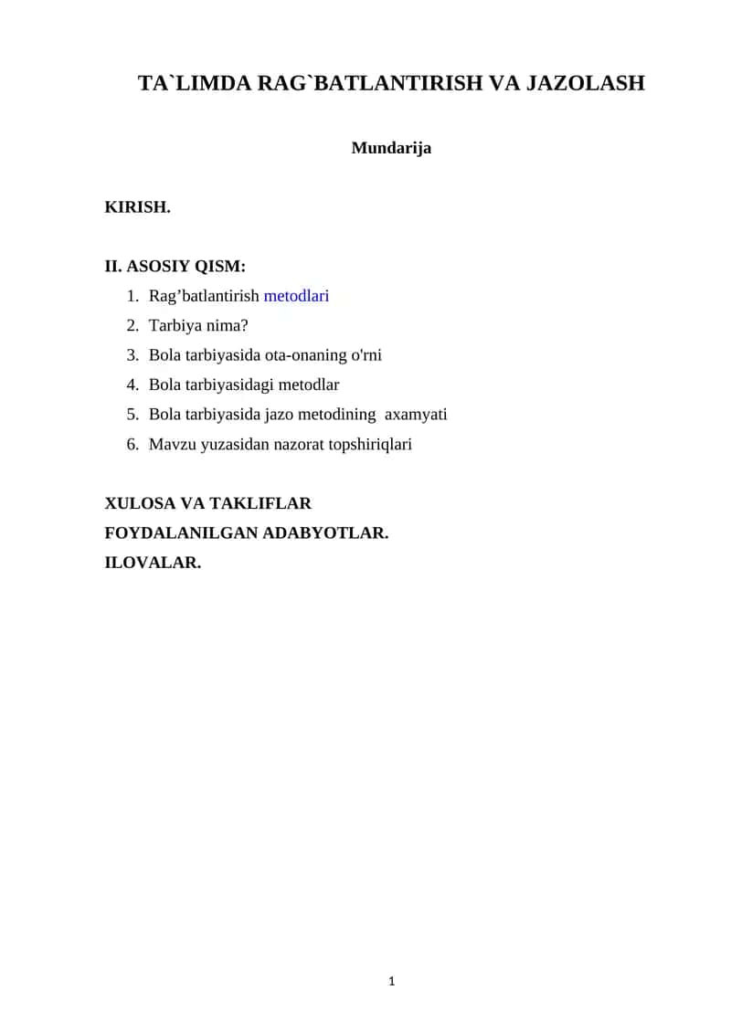 Bola Tarbiyasida 1