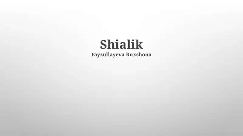 Shialik 1