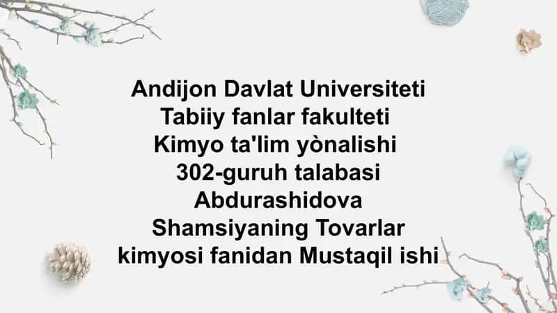 Baliq va baliq mahsulotlari 1