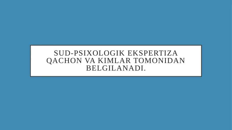 Sud-psixologik ekspertiza 1