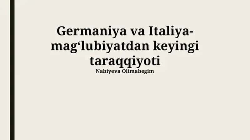 Yevropa Ittifoqiga integratsiya jarayoni 1