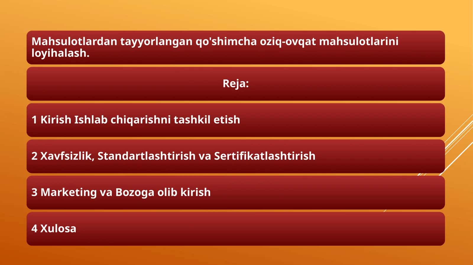 Bosqichlar - Sifat nazorati va mexanik ishlov berish 1