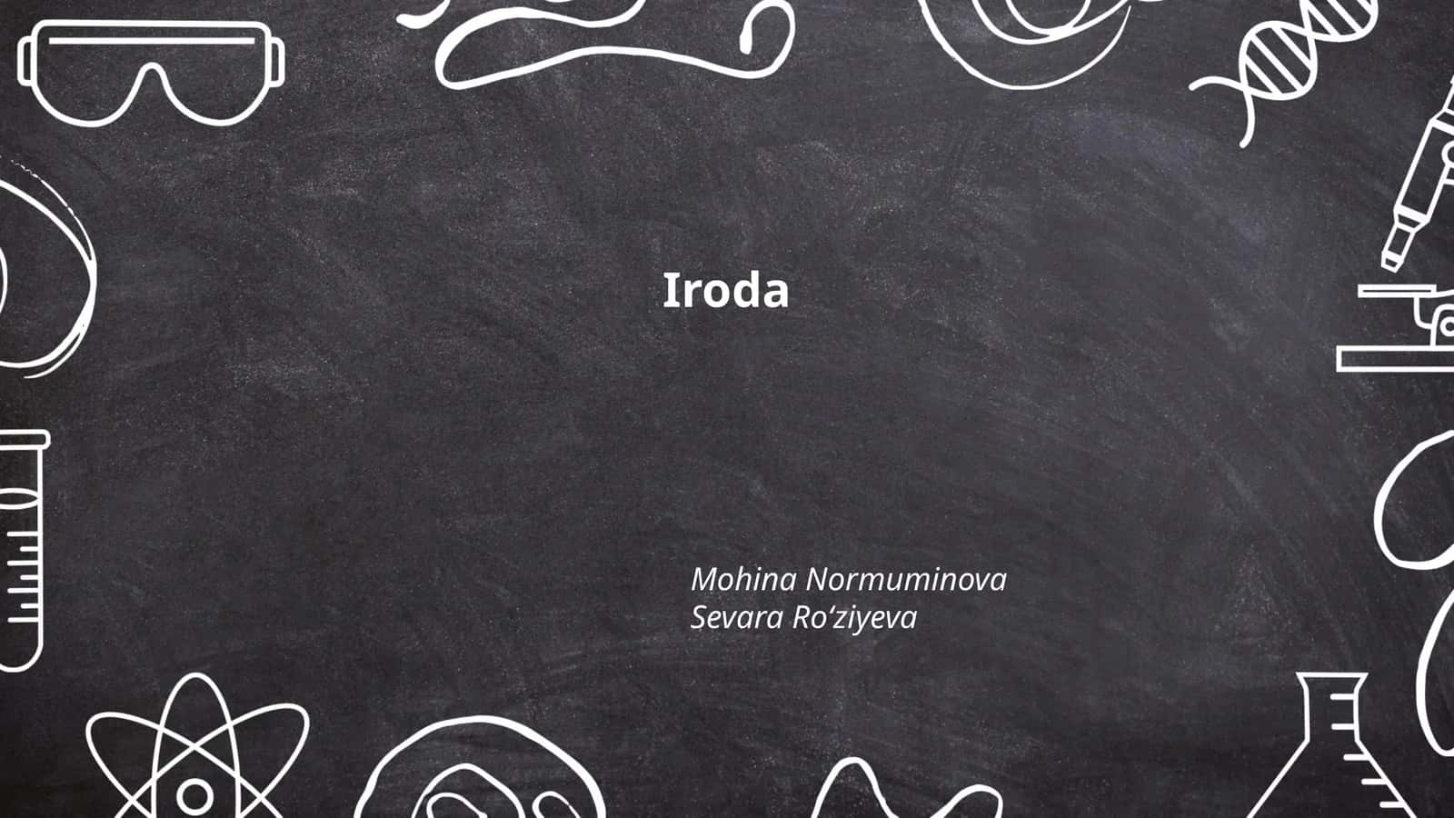Iroda tarixi 1